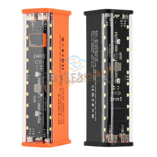 Scatola batteria trasparente