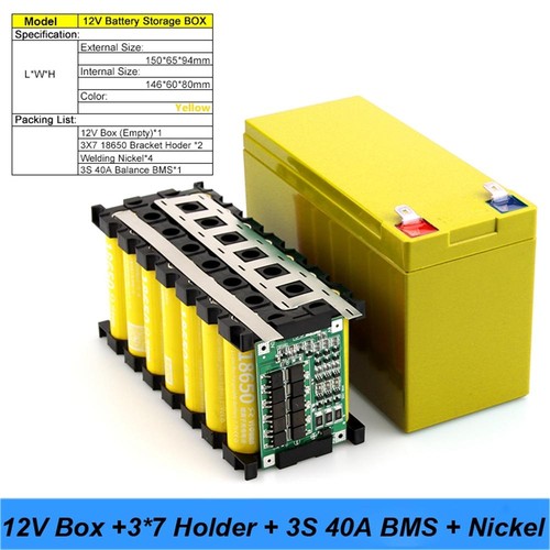 Confezione batteria 12v - confezione, 3s