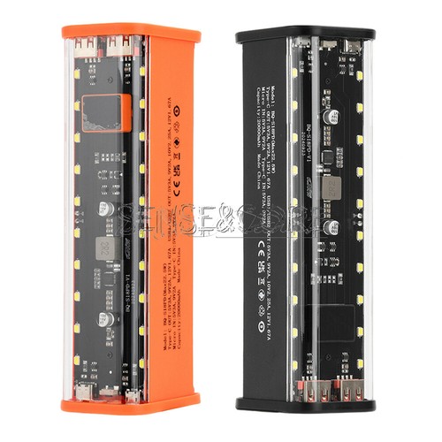 Scatola batteria trasparente