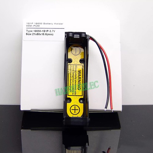 1s1p 18650 porta batteria - 1s1p, 3.7v