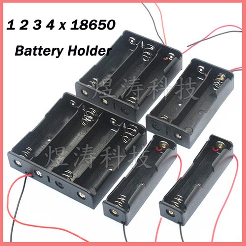 18650 scatola porta batteria - porta, 1