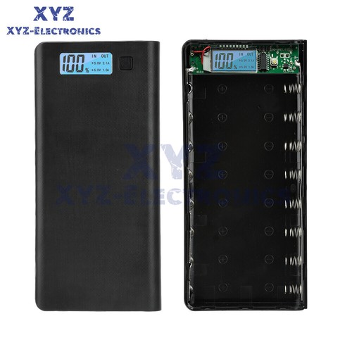 18650 battery box lcd - 8*18650, mobile