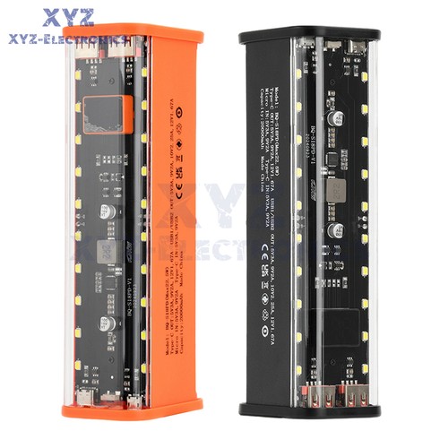 Scatola batteria trasparente