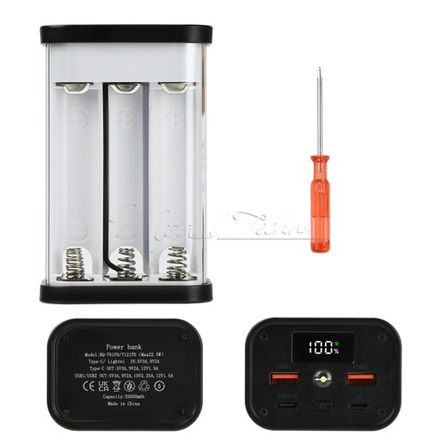 Power bank case trasparente - bank,